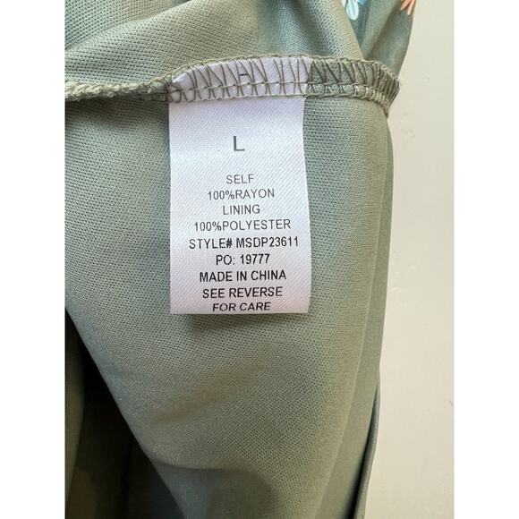 Mikarose NWT Layne Floral Daisy Dress, Size Large, Spring, Church, Sundress - Picture 6 of 6